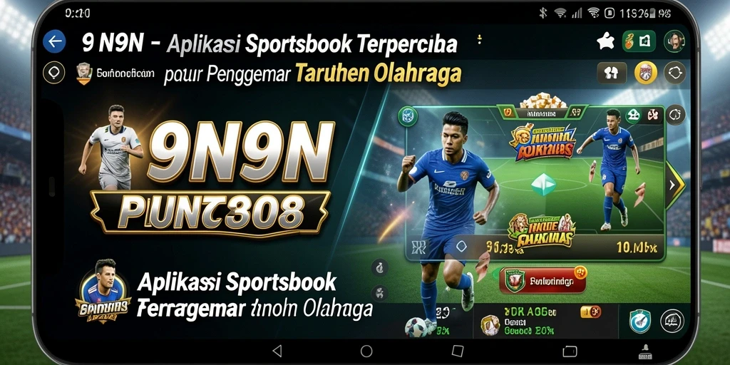 Tampilan menarik dari aplikasi <strong>9N9N</strong> saat melakukan taruhan olahraga.