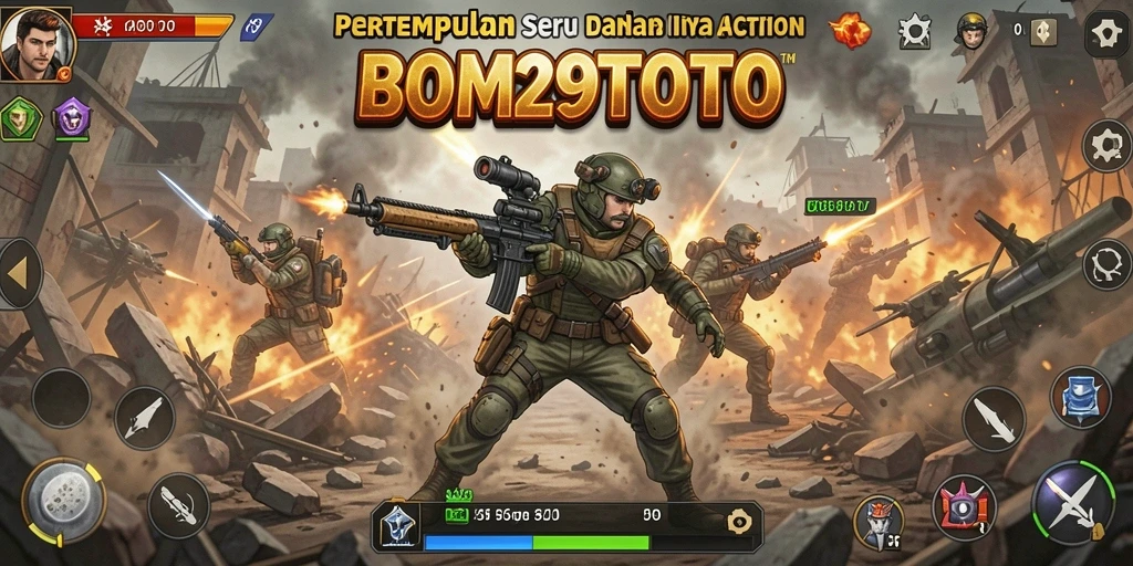Tampilan seru dari gameplay intens BOM29TOTO.