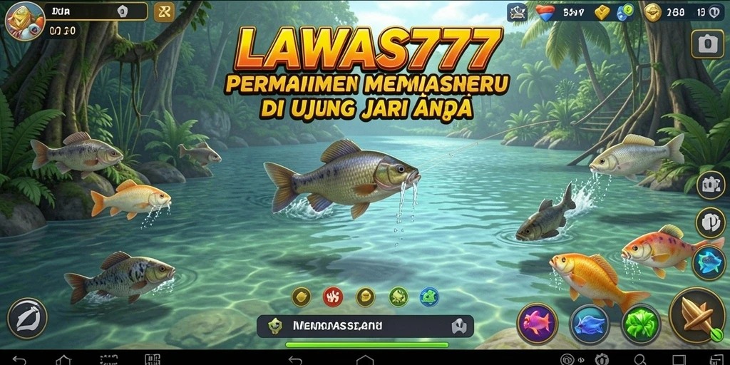 Tangkapan ikan besar dalam gameplay LAWAS777 yang seru.