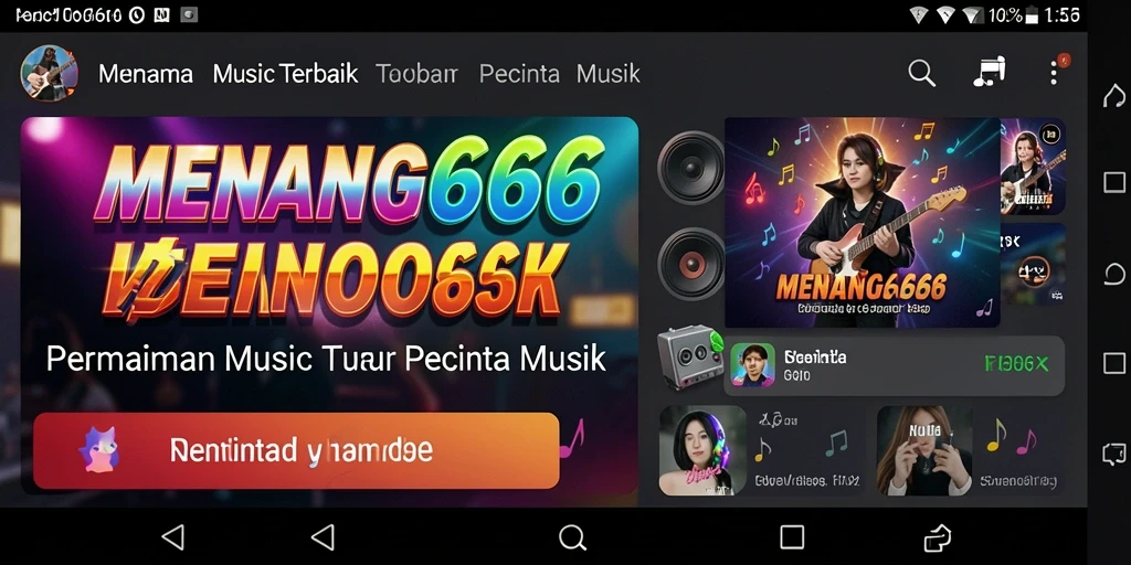 Gameplay seru dengan berbagai lagu musik favorit.