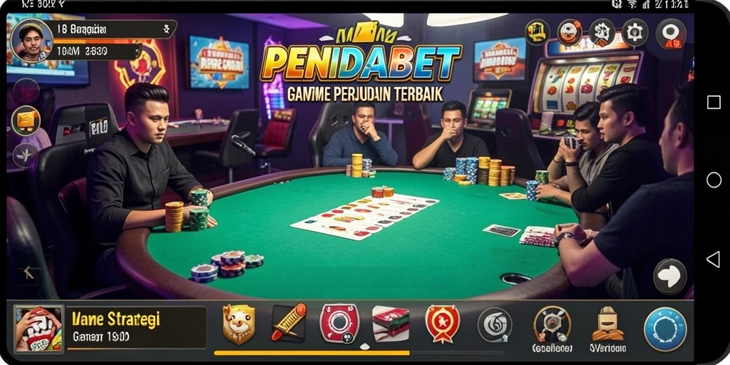 Tampilan gameplay seru PENIDABET yang penuh strategi.