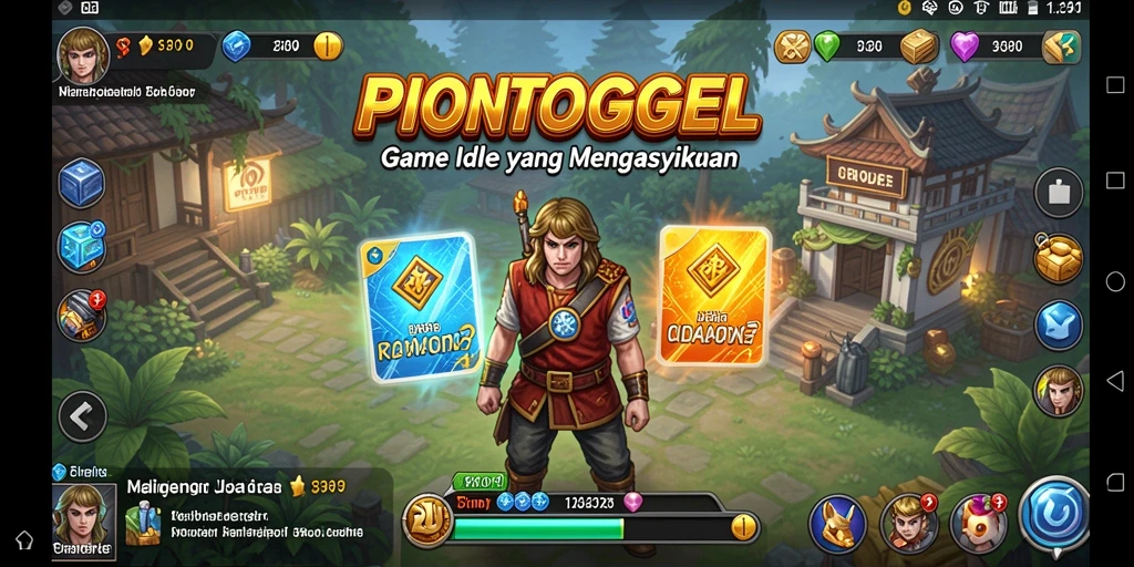 Gameplay menyenangkan di PIONTOGEL dengan mekanisme Idle.